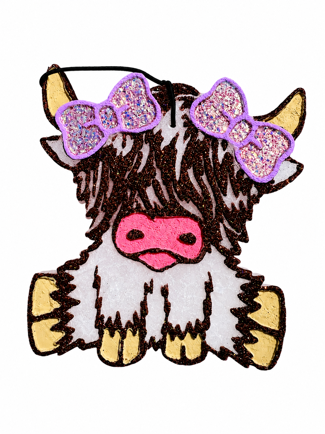 Highland cow lavender(Mahogany Paradise)