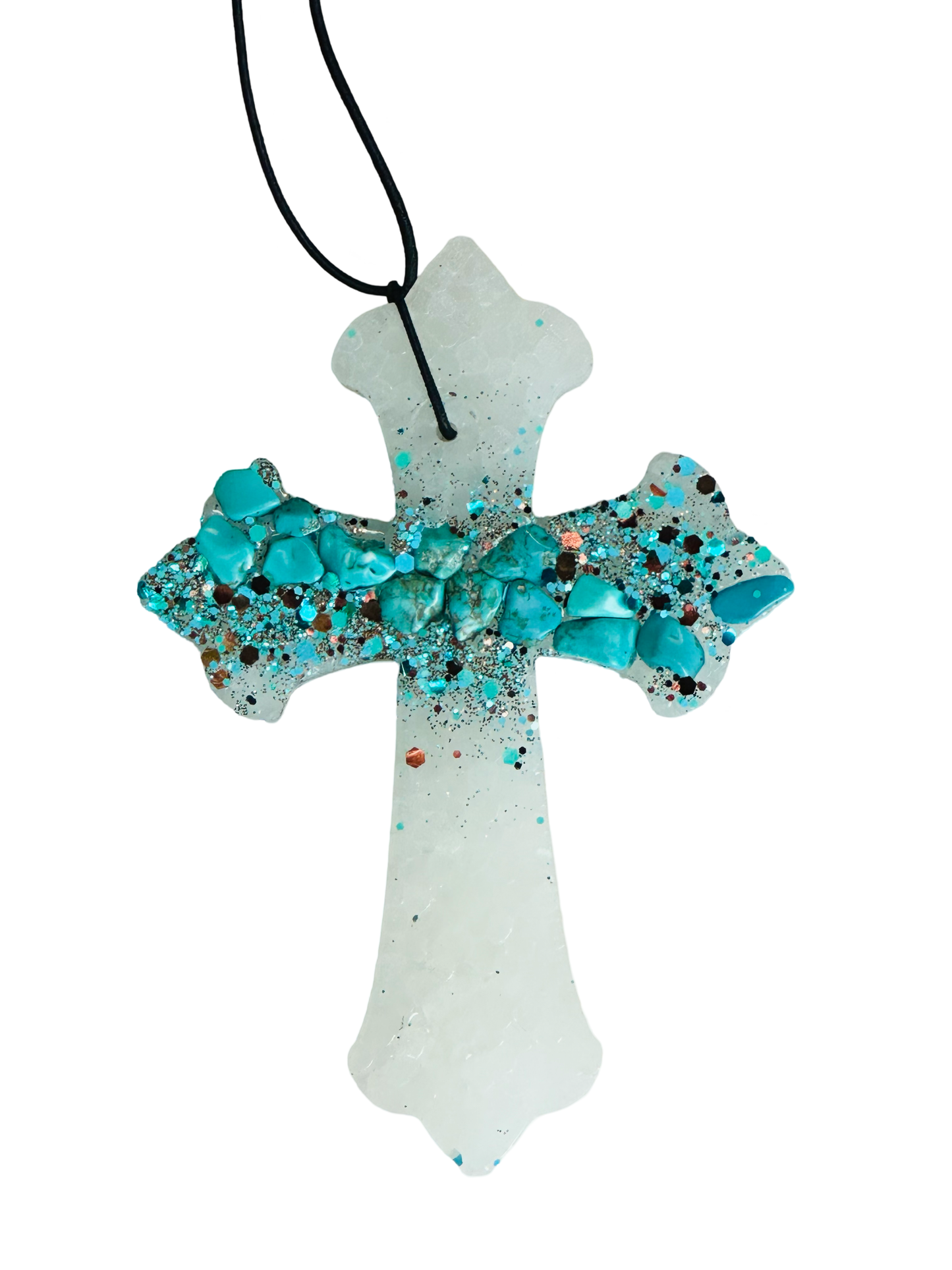 Cross with Rocks