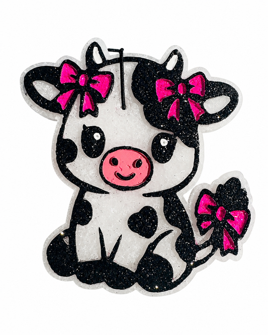 Cow w/Pink Bow