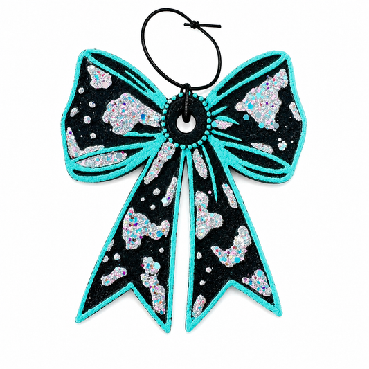 Cowprint Bow