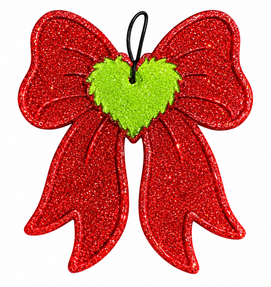 Heart bow(Sugar Cookie)