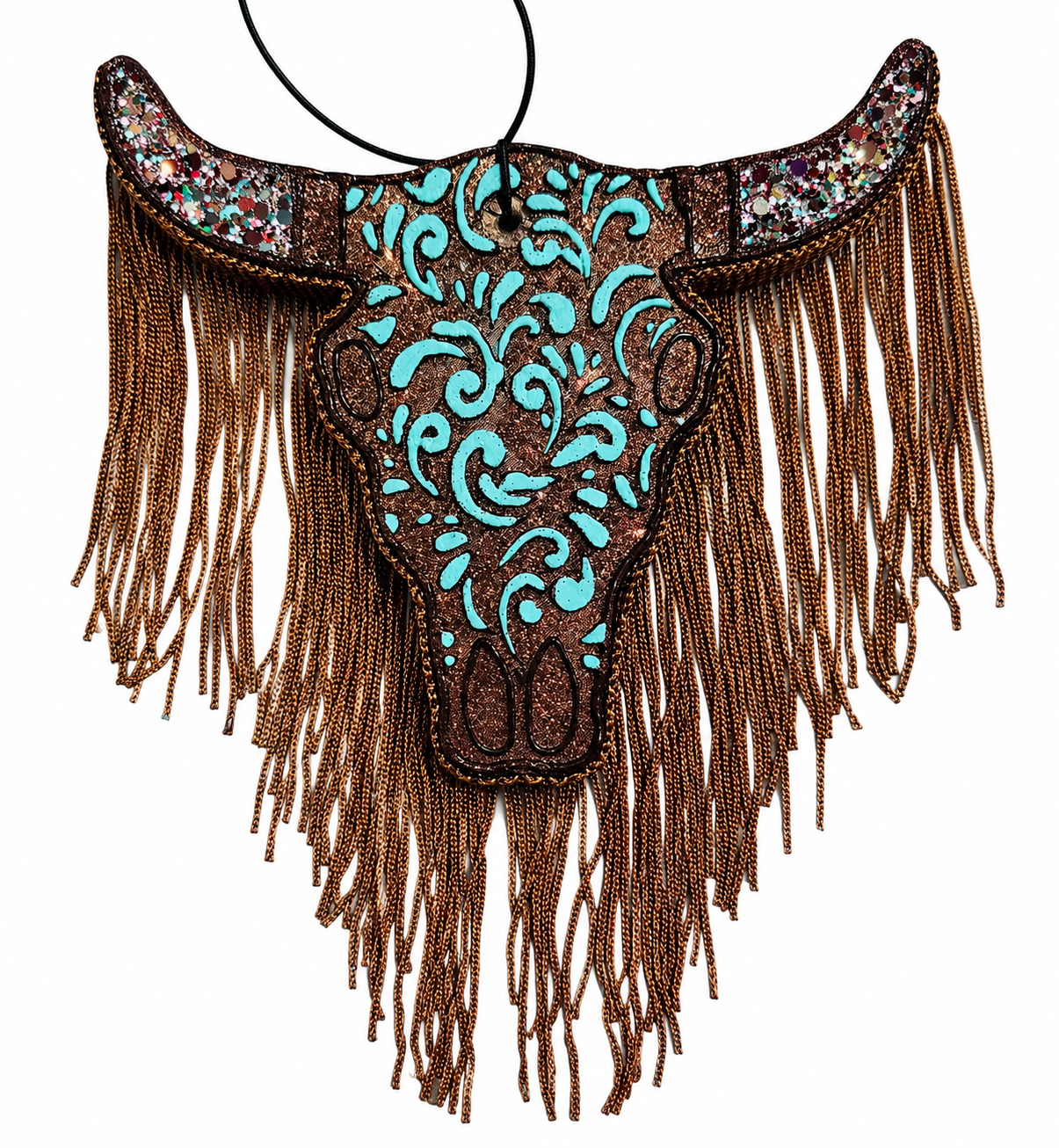 Tooled Bullskull(Leather)